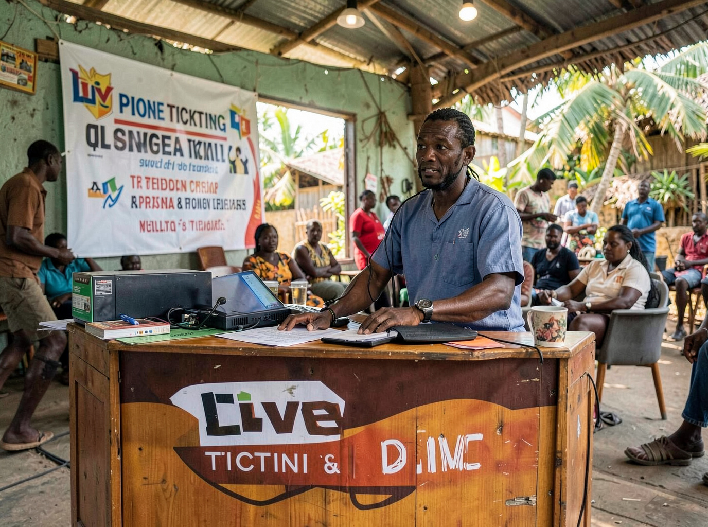 Live Phone Ticketing Desk in Jamaica
